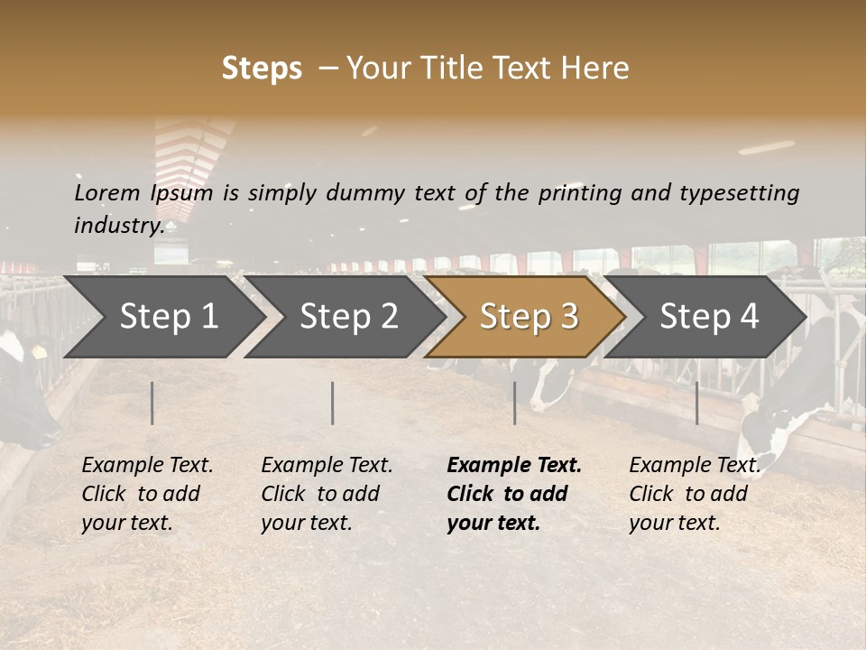 White Nature Domestic PowerPoint Template