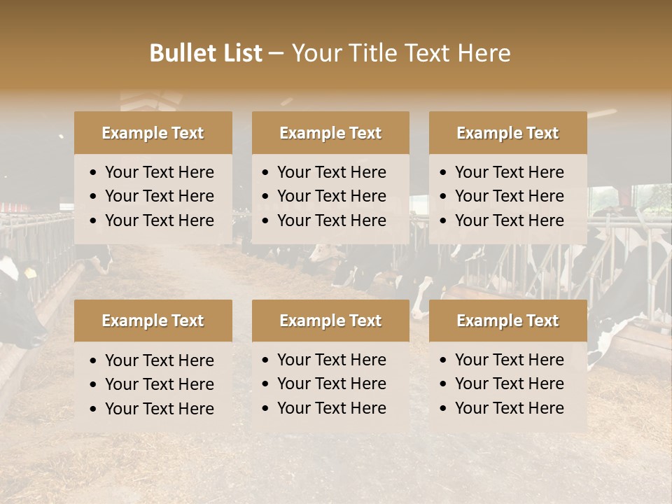 White Nature Domestic PowerPoint Template