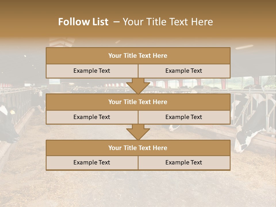 White Nature Domestic PowerPoint Template