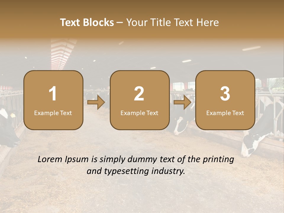White Nature Domestic PowerPoint Template