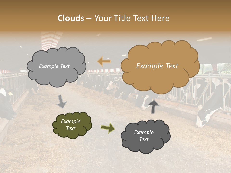 White Nature Domestic PowerPoint Template