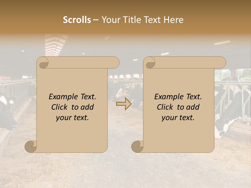 White Nature Domestic PowerPoint Template