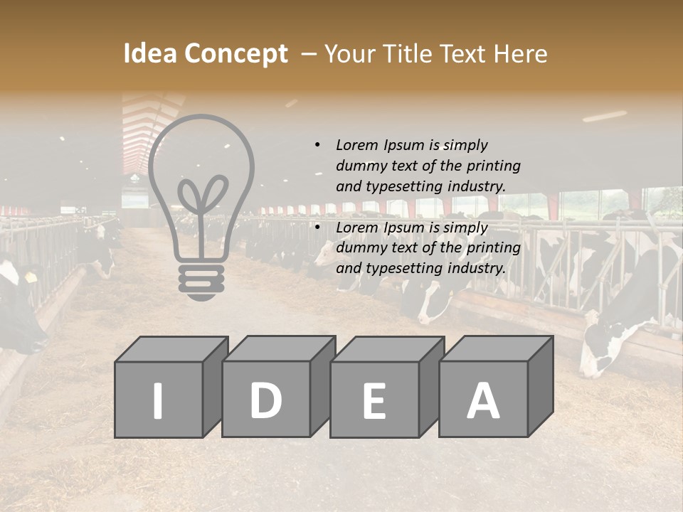 White Nature Domestic PowerPoint Template