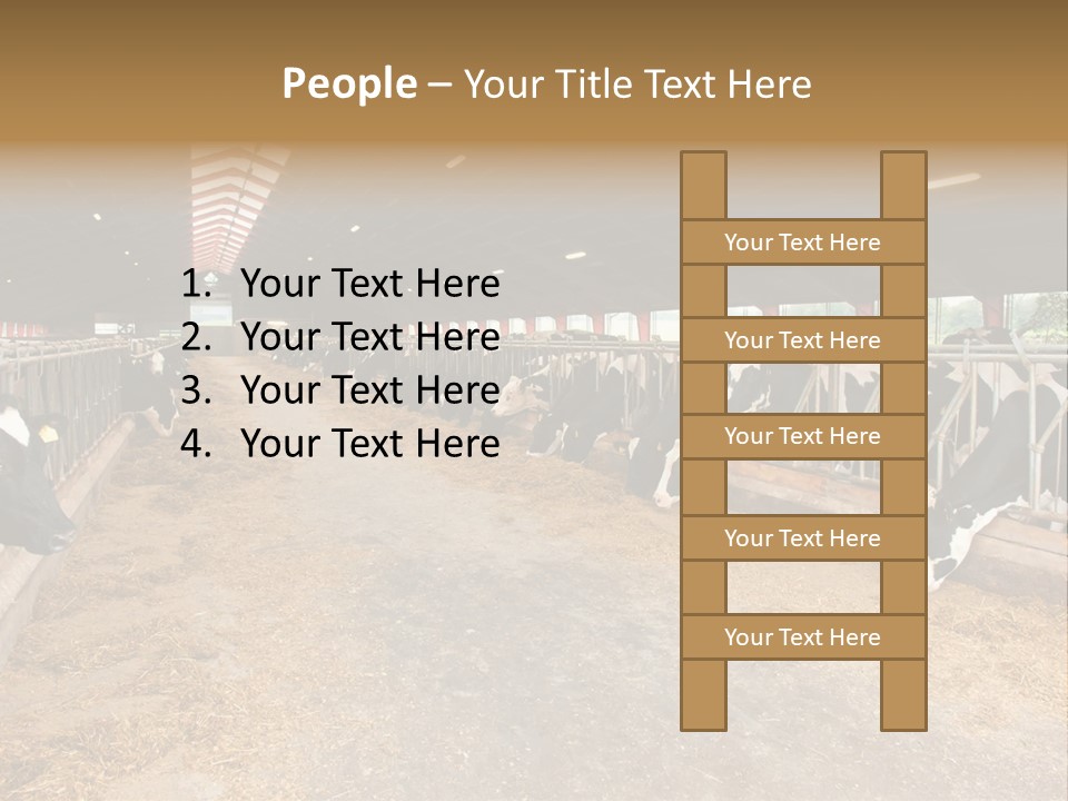 White Nature Domestic PowerPoint Template