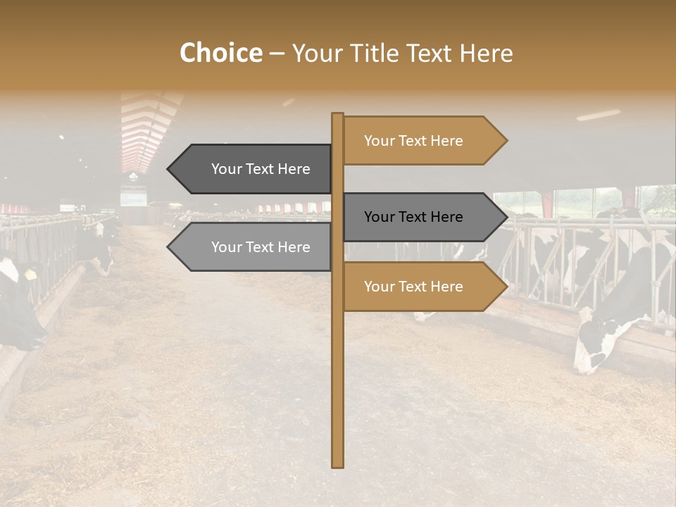 White Nature Domestic PowerPoint Template