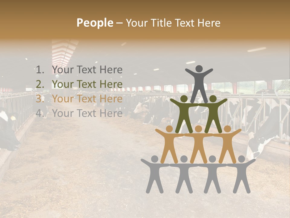 White Nature Domestic PowerPoint Template