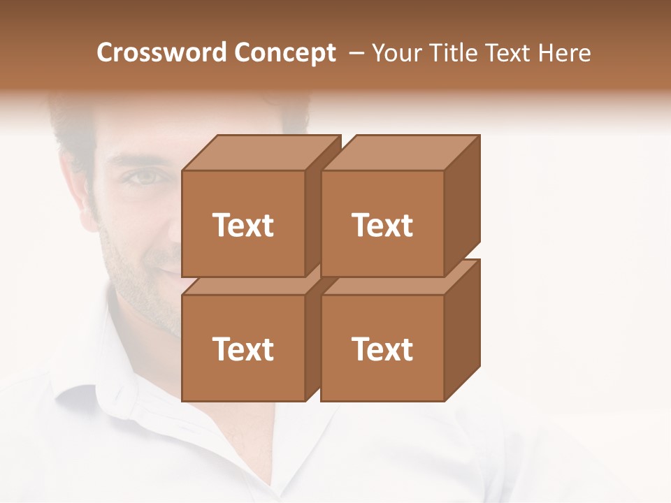 Handsome Mid Relax PowerPoint Template