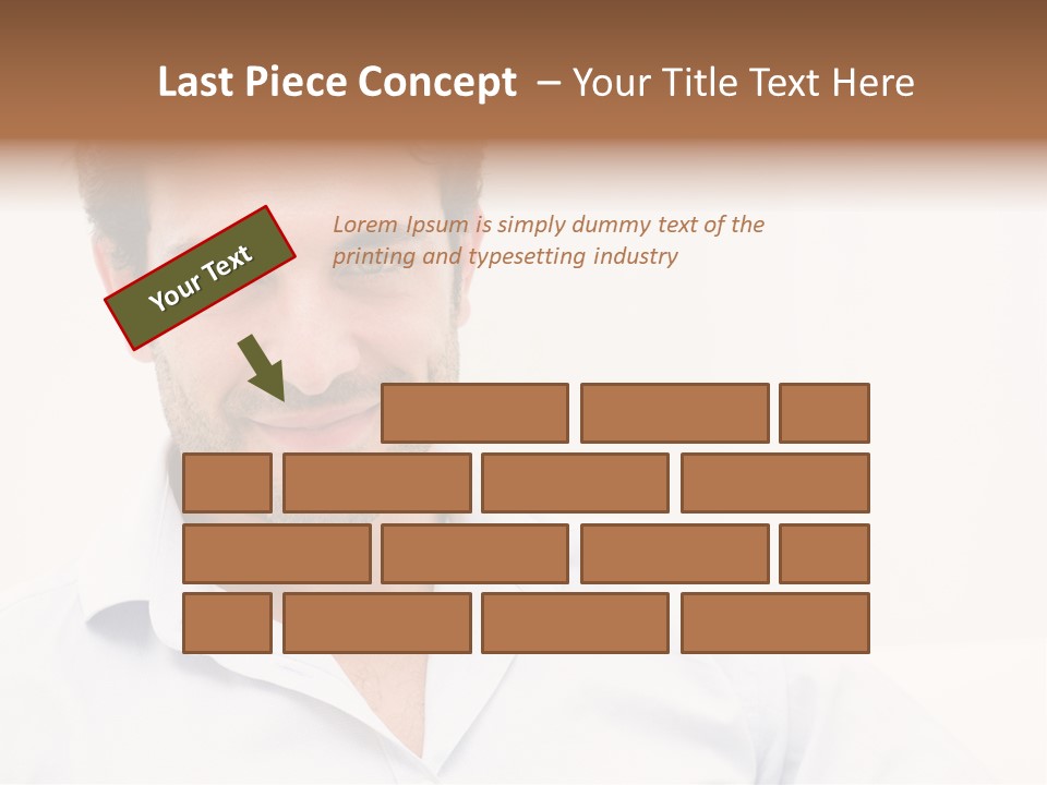Handsome Mid Relax PowerPoint Template