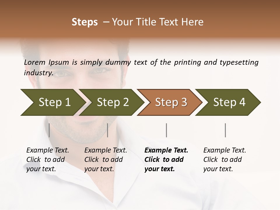 Handsome Mid Relax PowerPoint Template