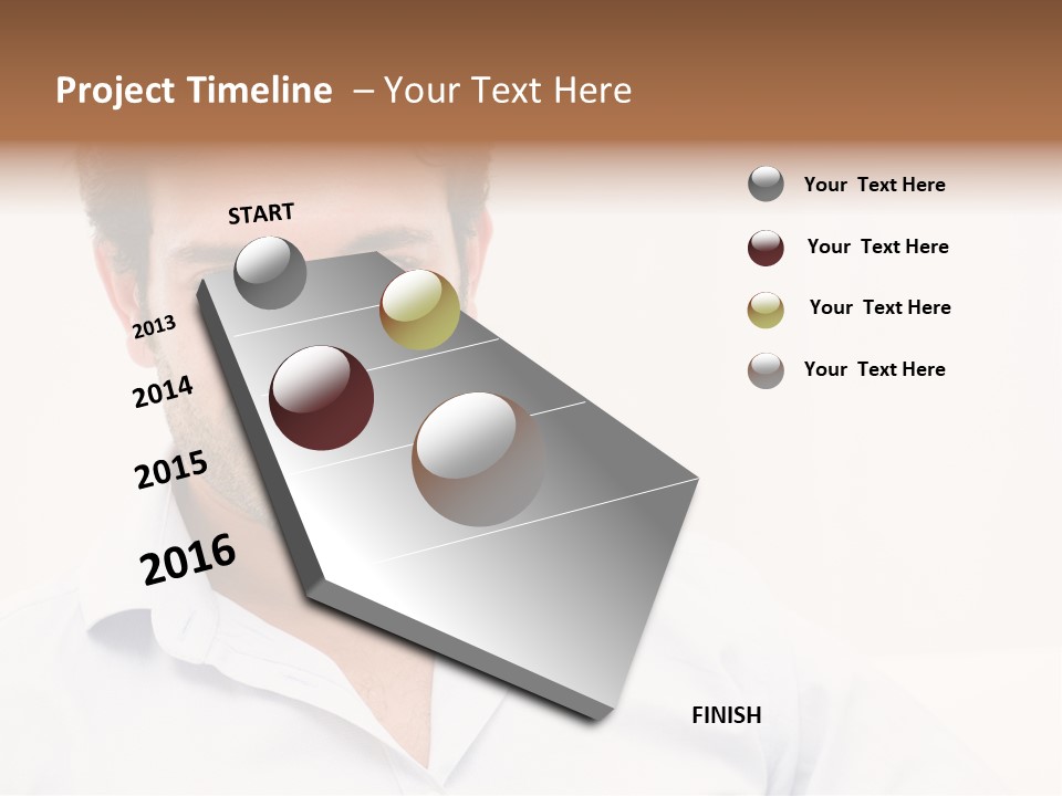 Handsome Mid Relax PowerPoint Template