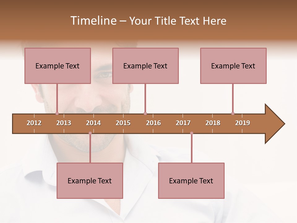 Handsome Mid Relax PowerPoint Template
