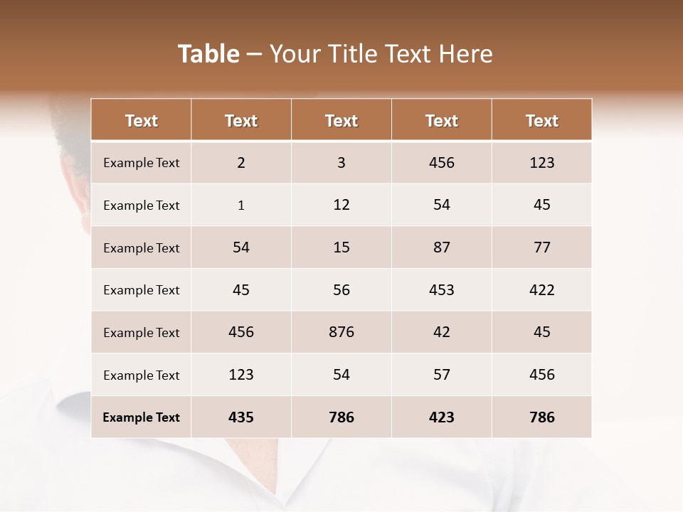 Handsome Mid Relax PowerPoint Template