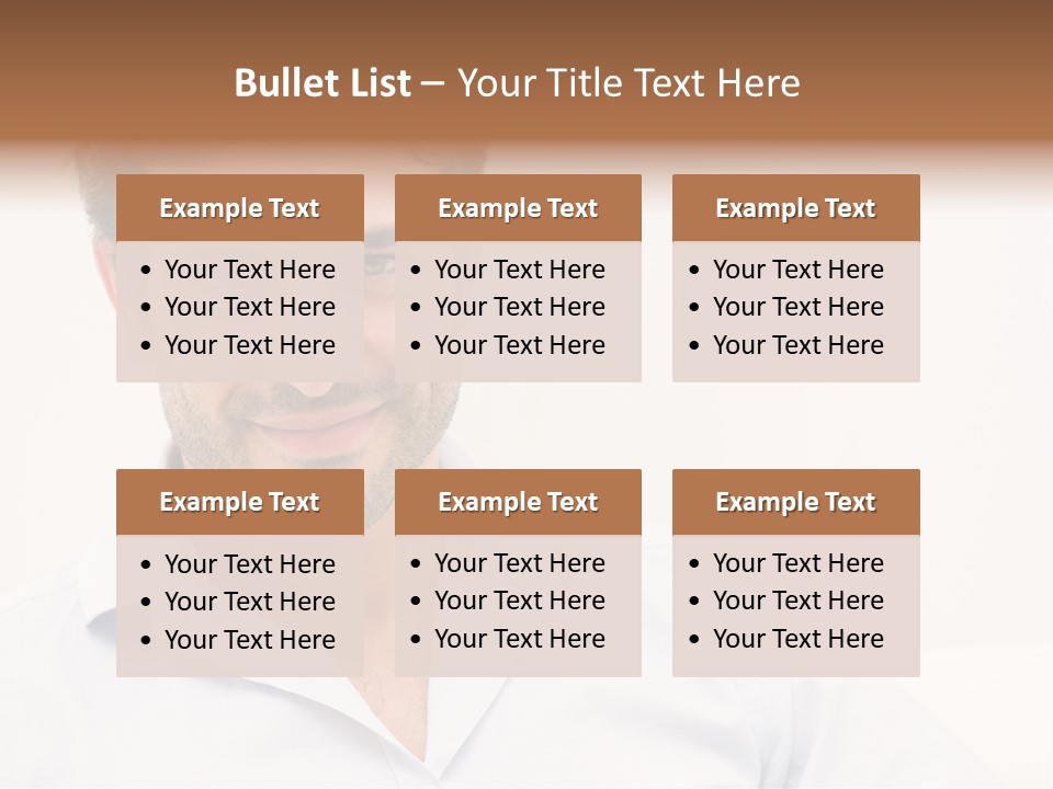Handsome Mid Relax PowerPoint Template