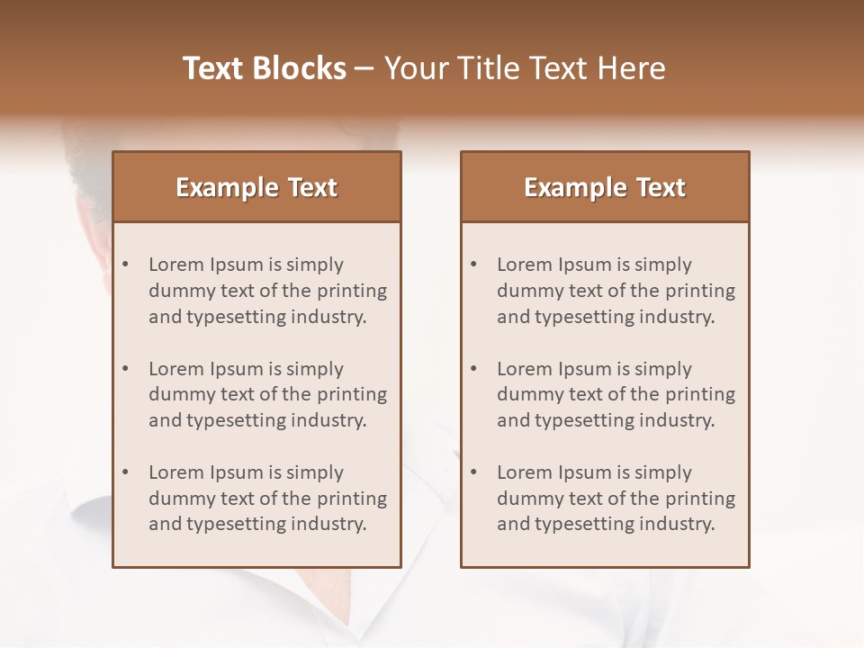 Handsome Mid Relax PowerPoint Template