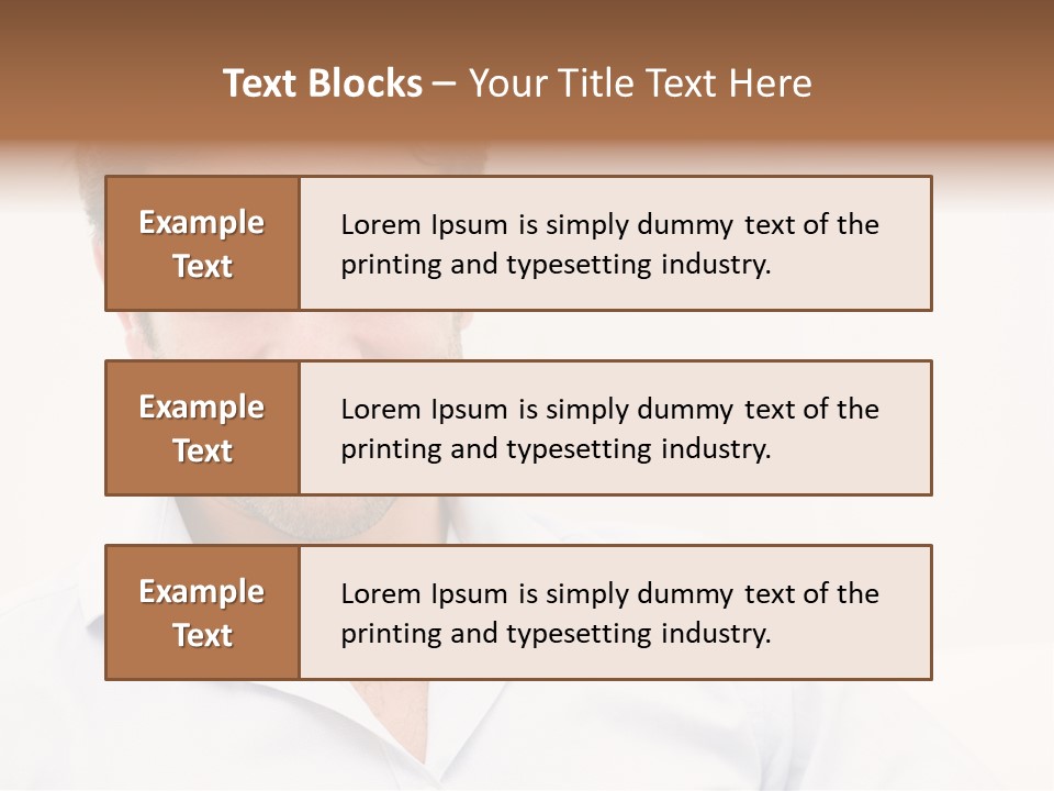 Handsome Mid Relax PowerPoint Template