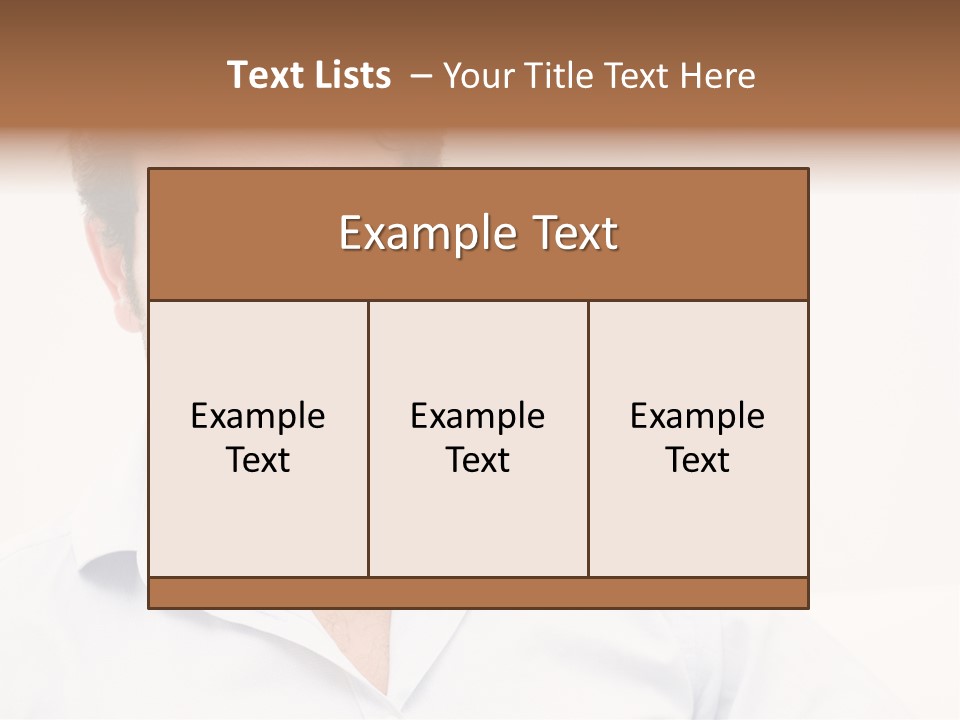 Handsome Mid Relax PowerPoint Template
