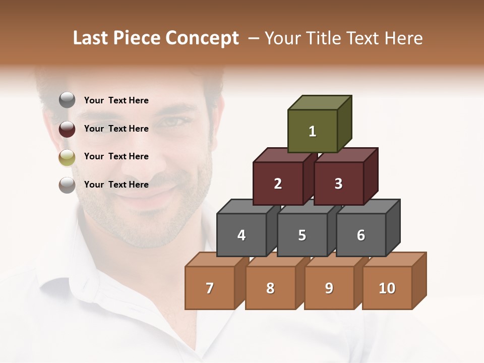 Handsome Mid Relax PowerPoint Template