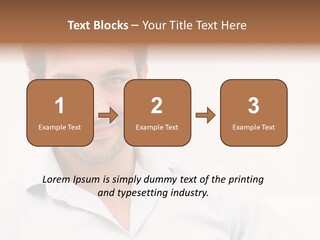 Handsome Mid Relax PowerPoint Template