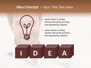 Handsome Mid Relax PowerPoint Template