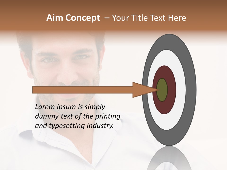 Handsome Mid Relax PowerPoint Template