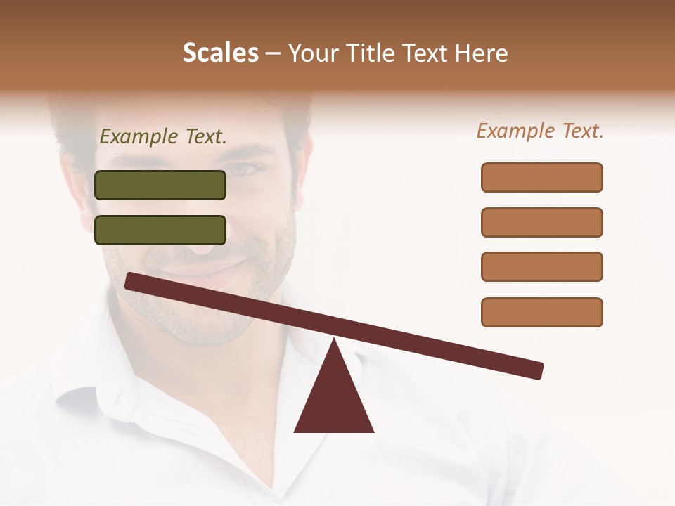 Handsome Mid Relax PowerPoint Template