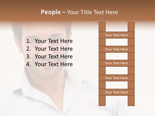 Handsome Mid Relax PowerPoint Template