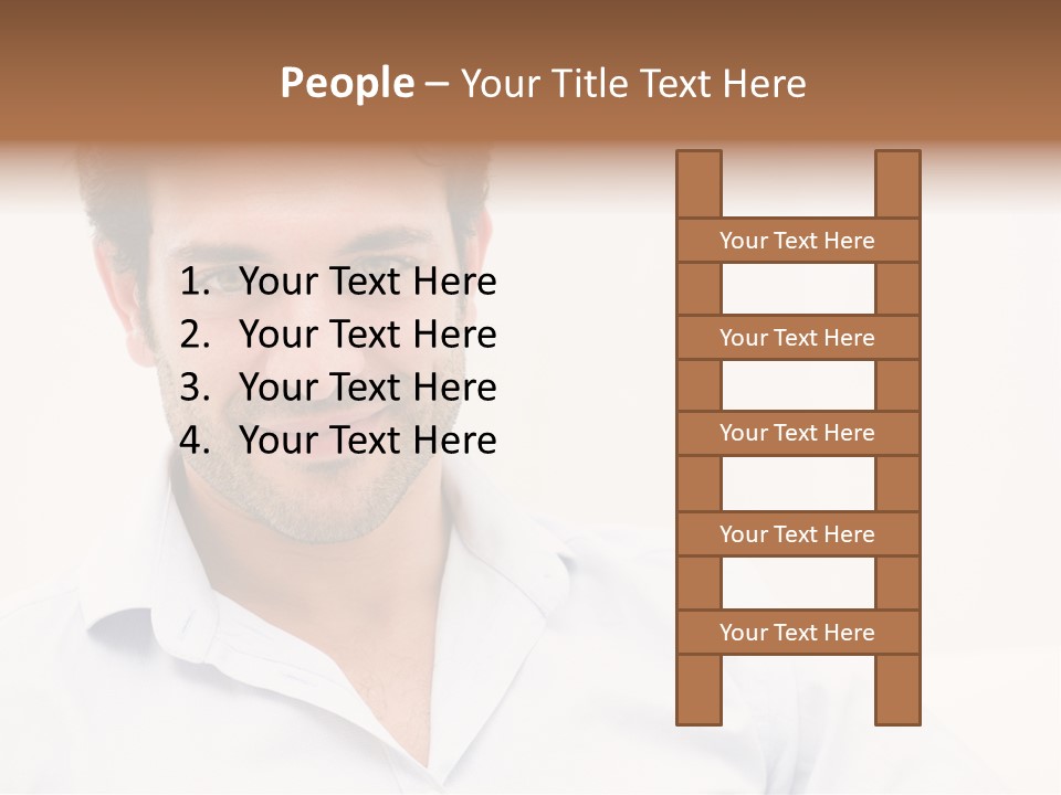 Handsome Mid Relax PowerPoint Template