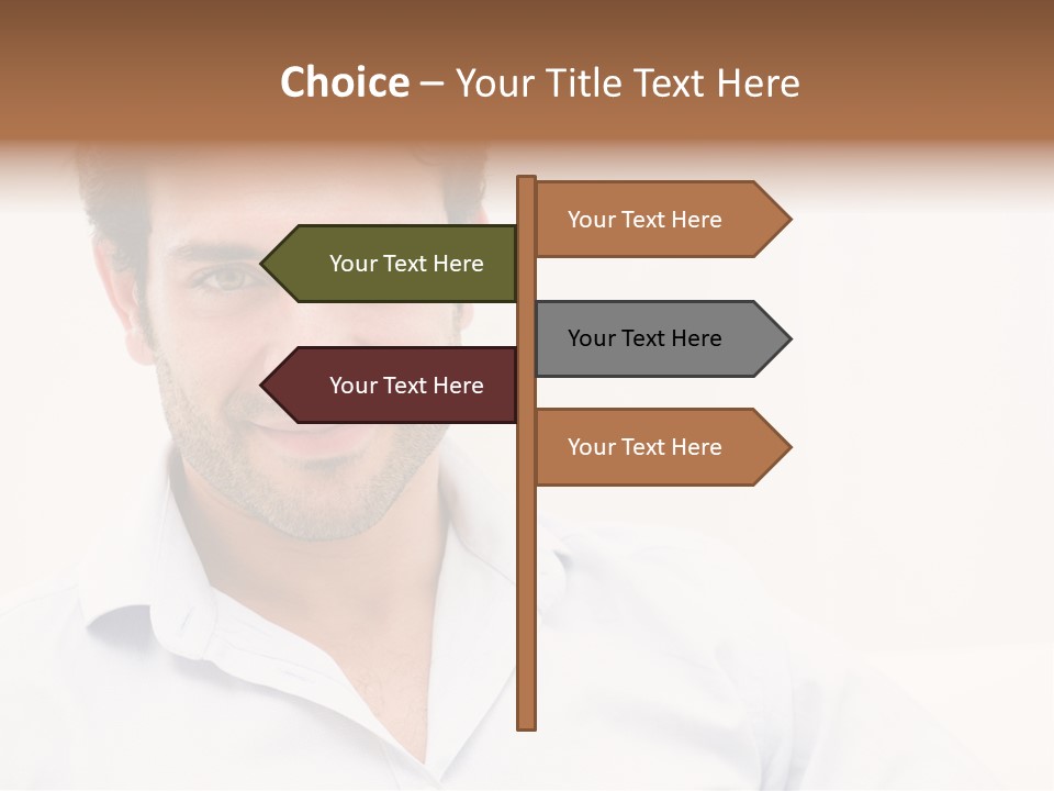 Handsome Mid Relax PowerPoint Template