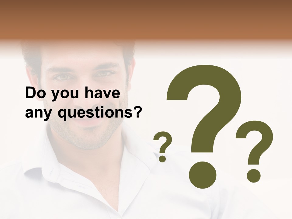 Handsome Mid Relax PowerPoint Template