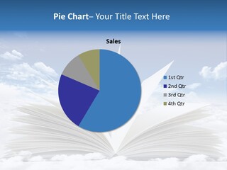 Bookshelf College Stack PowerPoint Template