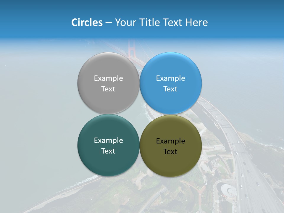 Area Blue Marin PowerPoint Template