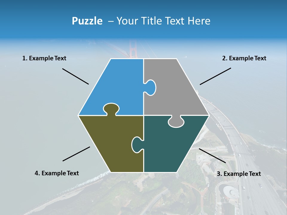 Area Blue Marin PowerPoint Template