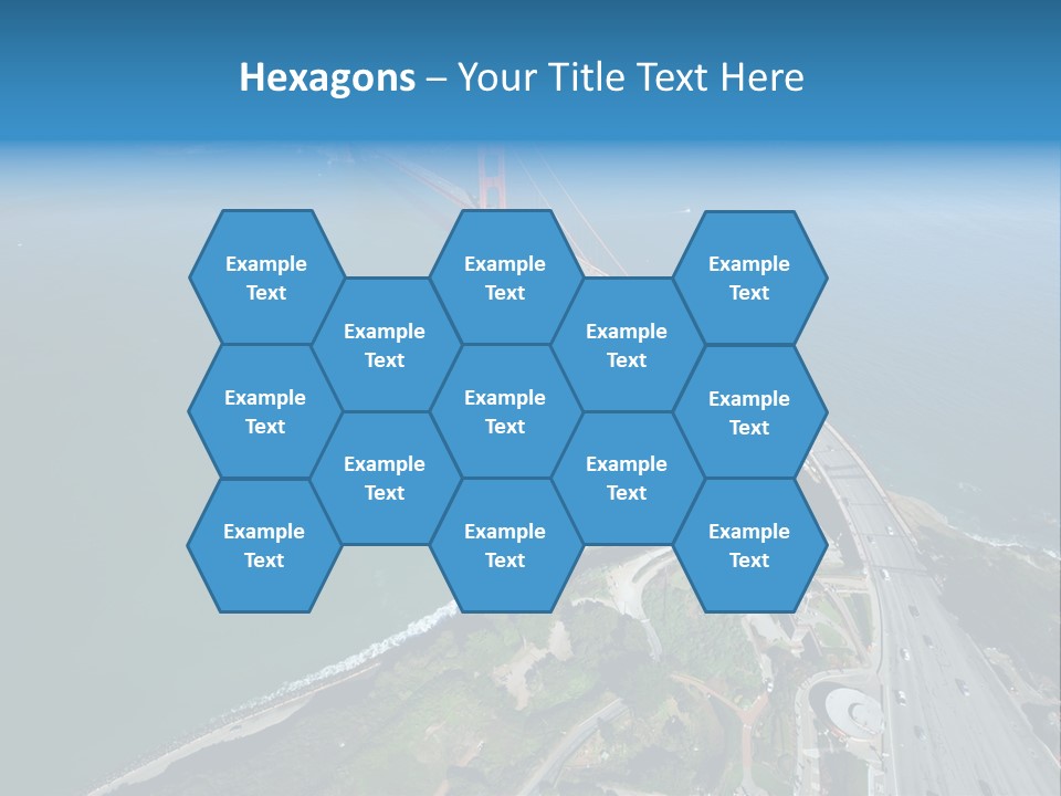 Area Blue Marin PowerPoint Template