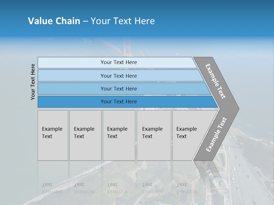 Area Blue Marin PowerPoint Template