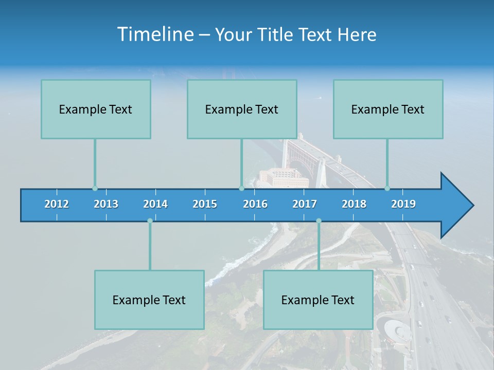 Area Blue Marin PowerPoint Template