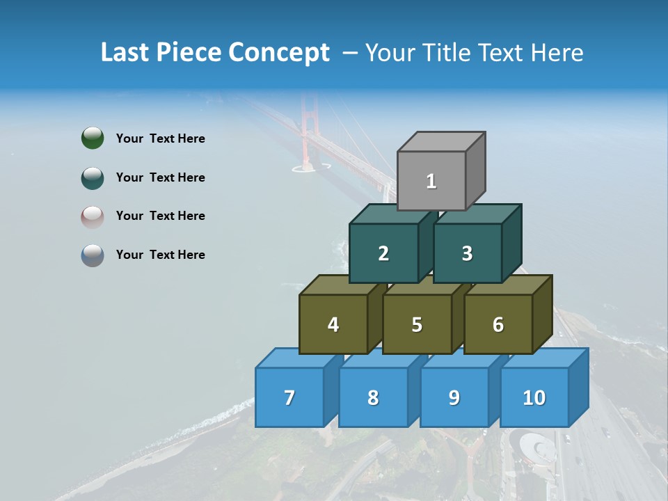 Area Blue Marin PowerPoint Template