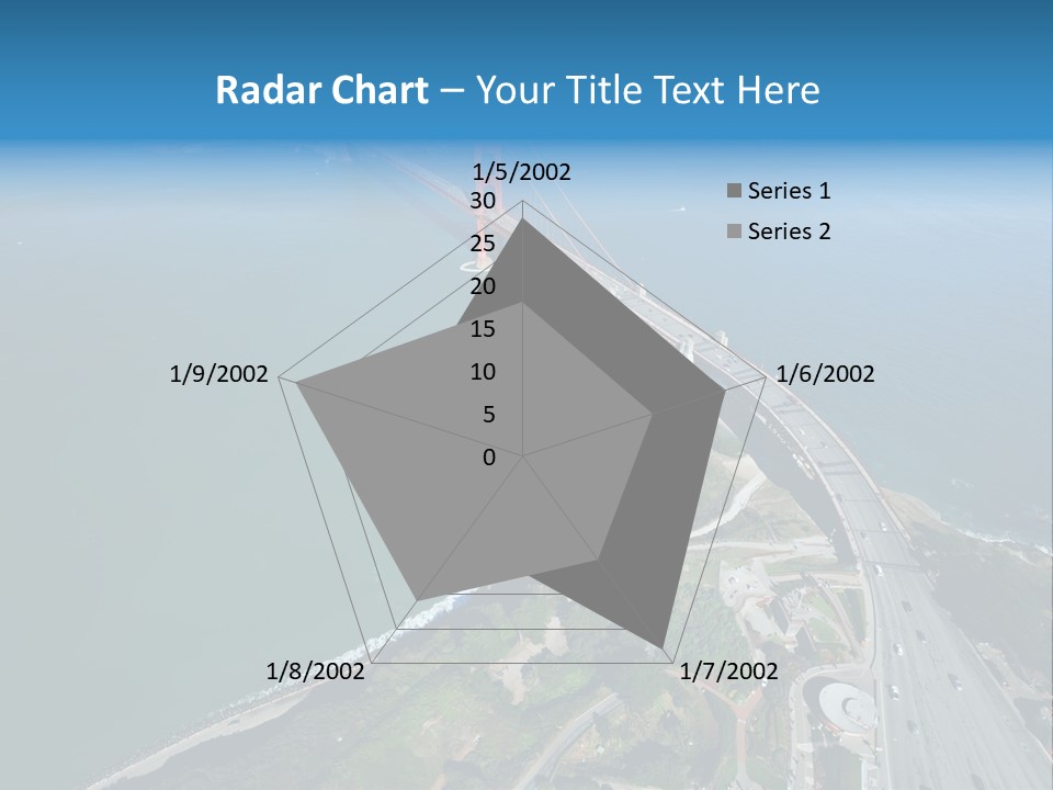 Area Blue Marin PowerPoint Template