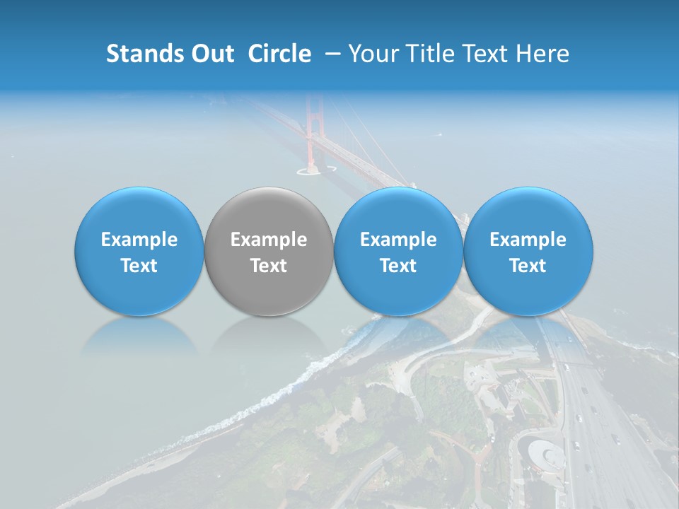 Area Blue Marin PowerPoint Template