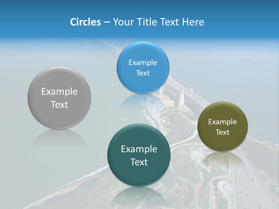 Area Blue Marin PowerPoint Template