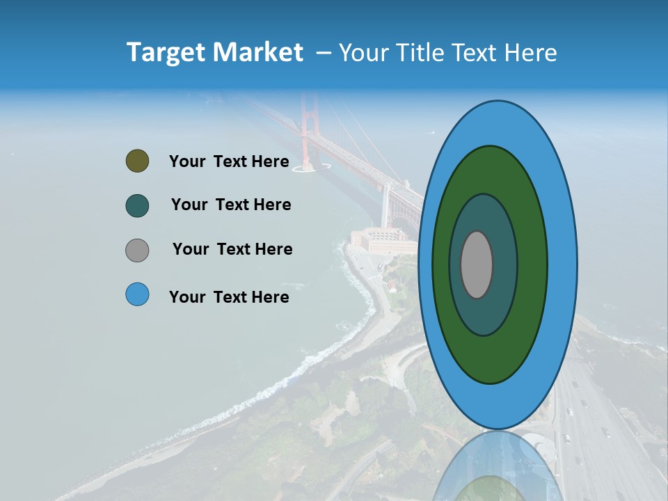 Area Blue Marin PowerPoint Template