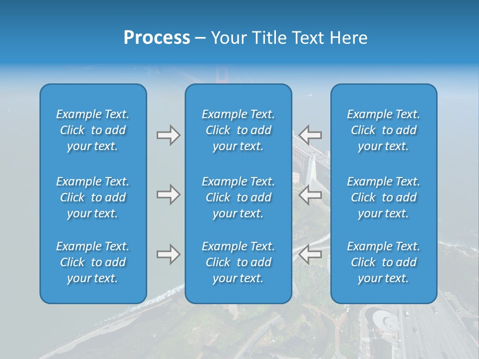 Area Blue Marin PowerPoint Template