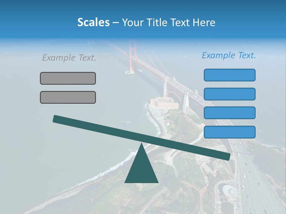 Area Blue Marin PowerPoint Template