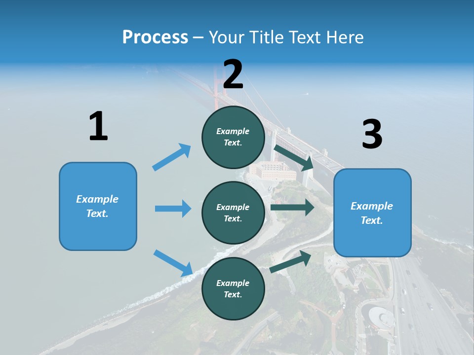 Area Blue Marin PowerPoint Template