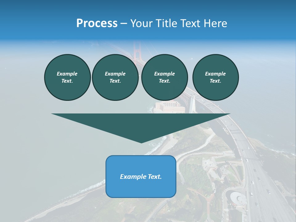 Area Blue Marin PowerPoint Template