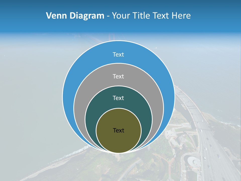 Area Blue Marin PowerPoint Template