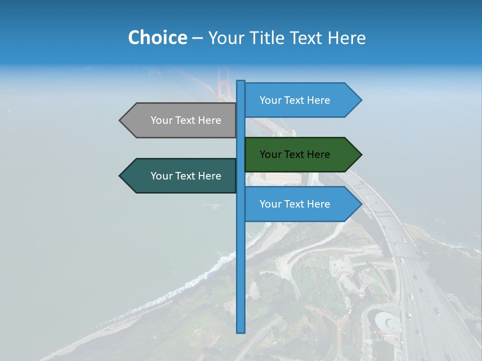 Area Blue Marin PowerPoint Template
