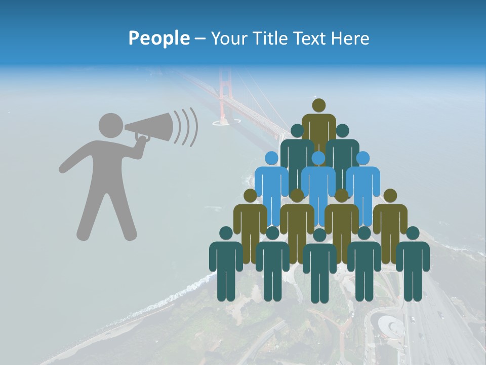 Area Blue Marin PowerPoint Template