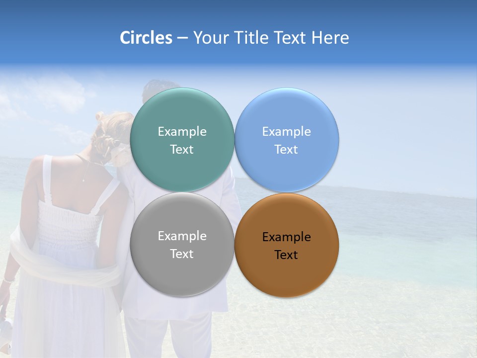 Cheerful Resort Blond PowerPoint Template