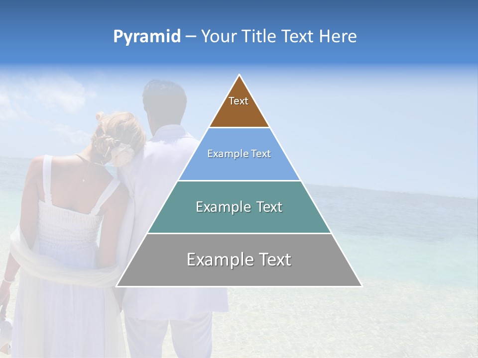 Cheerful Resort Blond PowerPoint Template