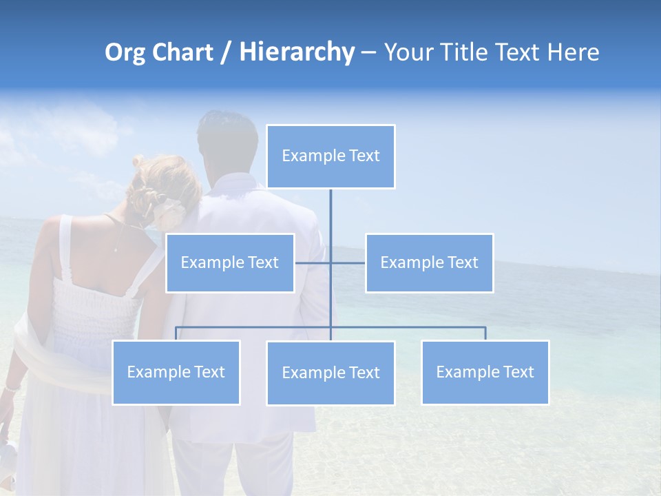 Cheerful Resort Blond PowerPoint Template